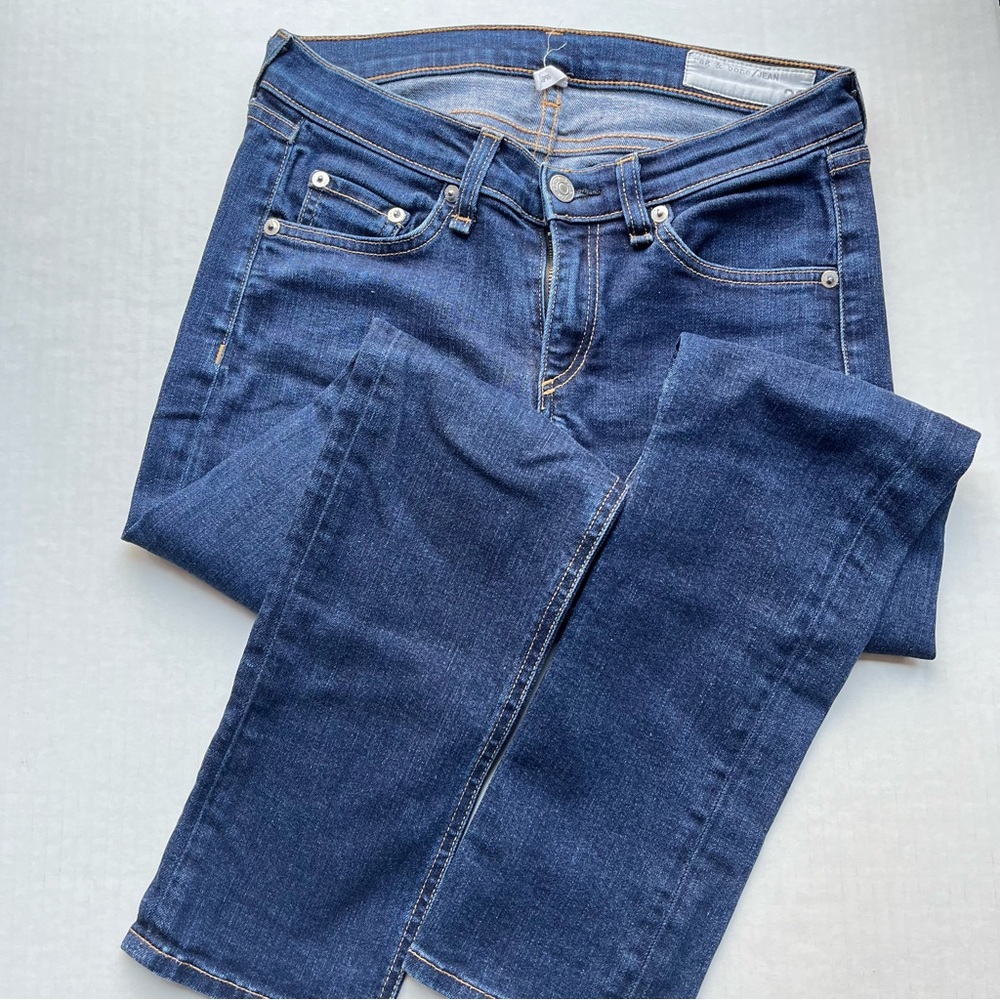 Rag & Bone blue skinny jeans